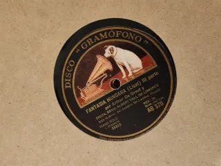 Álbum discos pizarra. 12 discos.