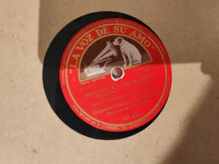 Álbum discos pizarra. 12 discos.