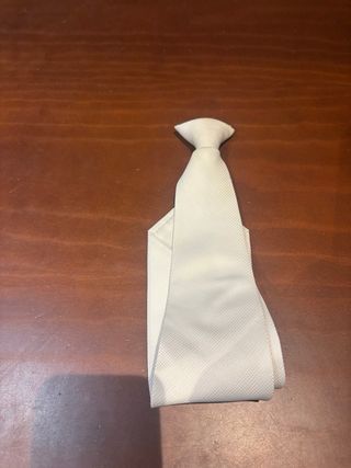 Corbata competición equitación beige