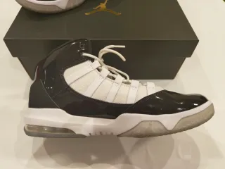 Jordan Max Aura Negro Blanco Talla 45