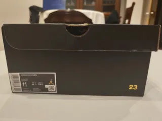 Jordan Max Aura Negro Blanco Talla 45