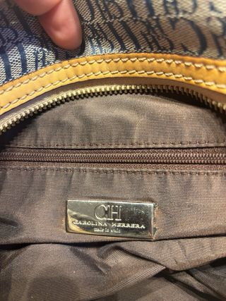 Bolso CH Carolina Herrera Monograma Mini Bowling