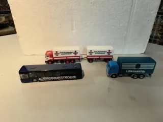 4. Lote Maquetas Escala HO: Autobús y Camiones