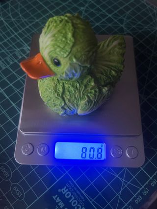 Figura Pato Coliflor Decoración