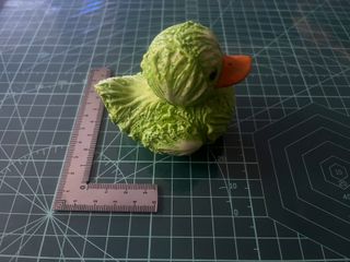 Figura Pato Coliflor Decoración