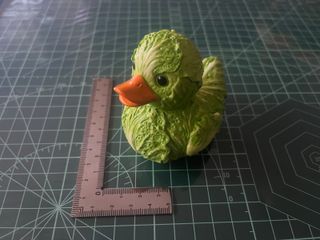 Figura Pato Coliflor Decoración