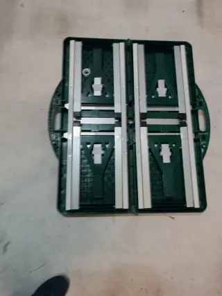 Mesa picnic portátil con 4 asientos