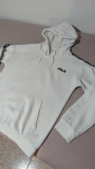Sudadera Fila Blanca Talla XS