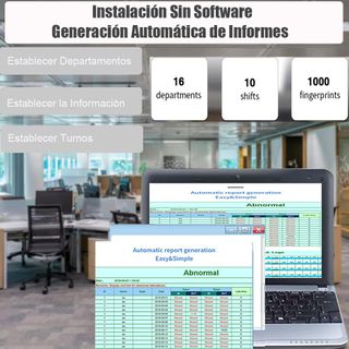 Terminal Huella Digital y Teclado