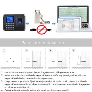 Terminal Huella Digital y Teclado