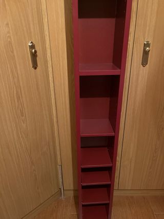 Estantería alta madera marron