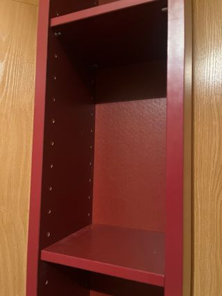 Estantería alta madera marron