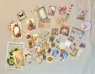 Kit n° 59 lote papeles para junkjournal