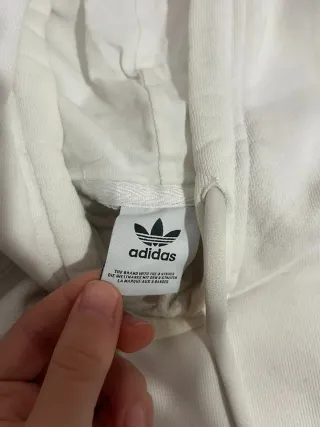Sudadera Adidas Mujer Blanca