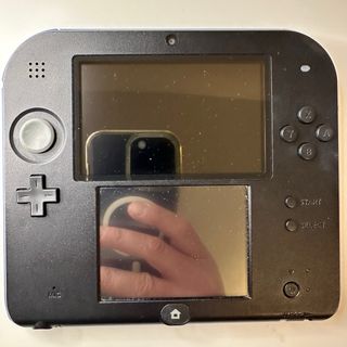 Nintendo 2DS Nero con Caricatore e Custodia