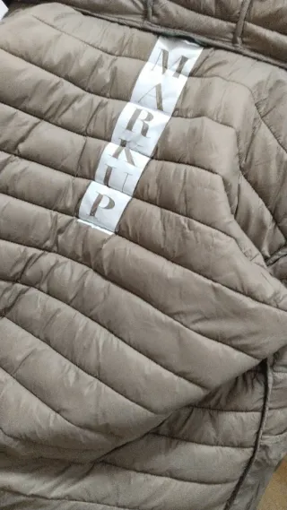 Abrigo Mark Up italiano verde