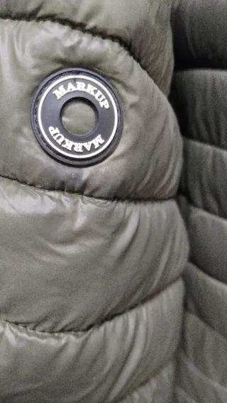 Abrigo Mark Up italiano verde