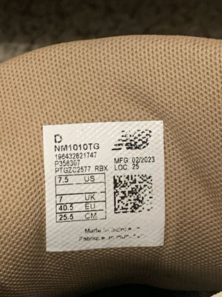 Zapatillas New Balance Tiago 1010 Beige/Verde