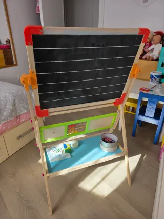 Pizarra infantil de madera