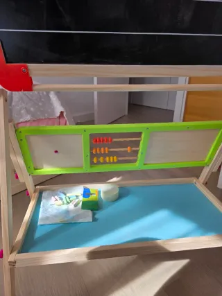 Pizarra infantil de madera