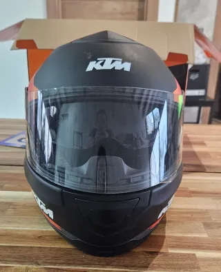 Casco KTM Negro Naranja