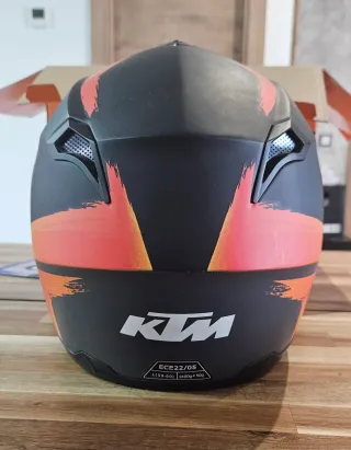 Casco KTM Negro Naranja