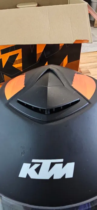 Casco KTM Negro Naranja