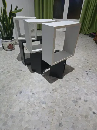 Cubos decorativos de pared