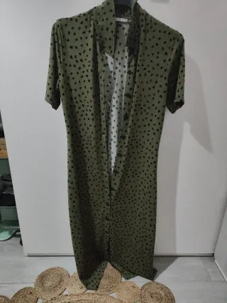 Vestido midi estampado