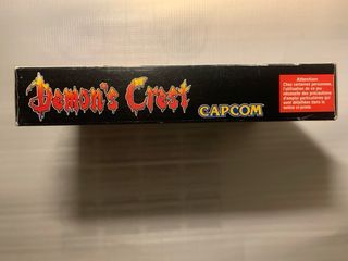 Demon's Crest Super Nintendo SNES Capcom