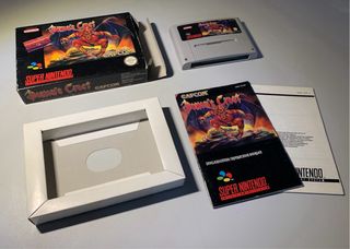 Demon's Crest Super Nintendo SNES Capcom