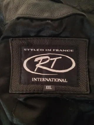 Chaqueta Piel RT Internacional Talla XXL