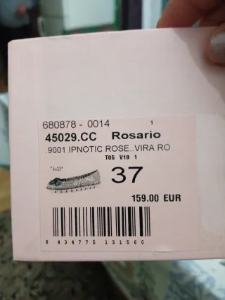 Zapatillas Valerina Prery Beige Talla 37.5