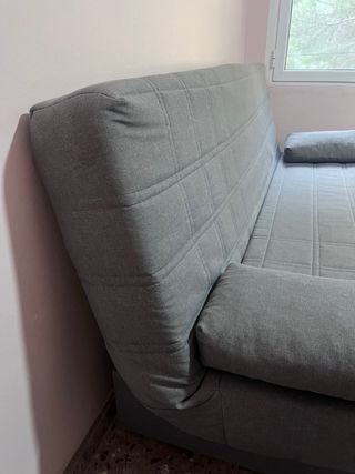 Sofá Cama Gris con arcon