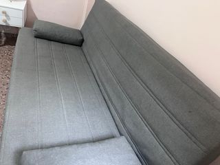 Sofá Cama Gris con arcon