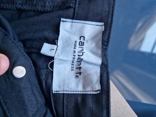 Pantalones Cargo Carhartt WIP Gris Oscuro Talla L