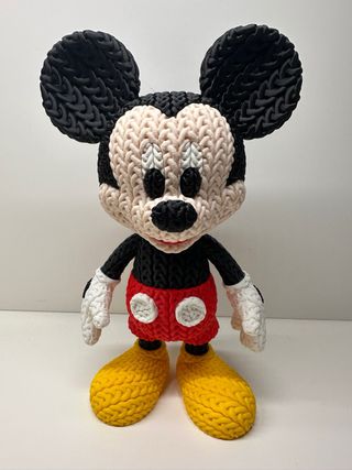 Muñeco Mickey Mouse Crochet estilo crochet