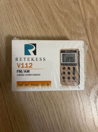 Radio Portátil Retekess V112 FM/AM