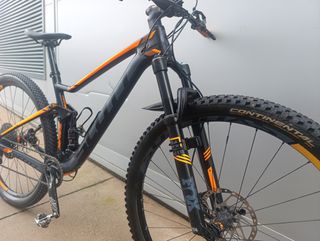 Scott carbono 29 pulgadas doble suspension MTB xtr