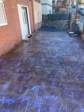 Impresión de hormigón