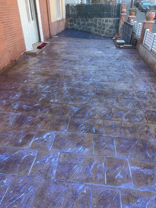 Impresión de hormigón