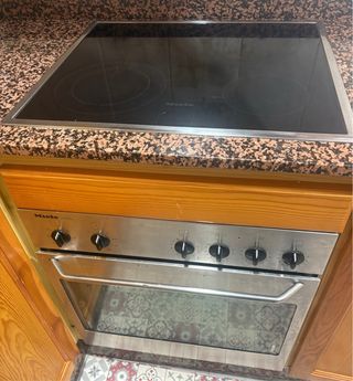 Conjunto Placa Vitrocerámica y Horno Miele