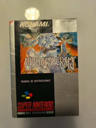 Prince of Persia SNES PAL Version Esp
