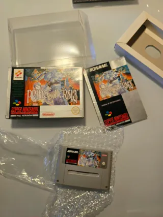 Prince of Persia SNES PAL Version Esp