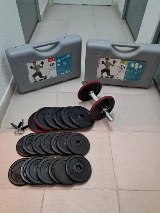 Kit de pesas 30 kg