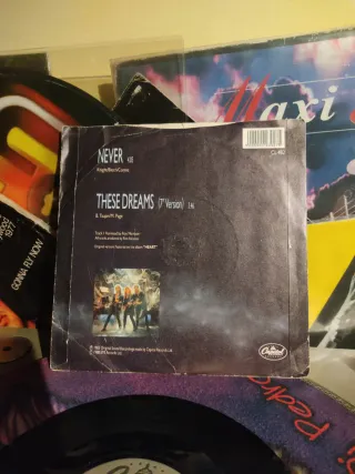 Vinilo Heart Single 7 Never