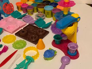 Lote Play-Doh Máquinas Pasta, helados y Accesorios