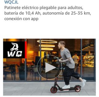 Patinete Eléctrico Plegable WQCJL