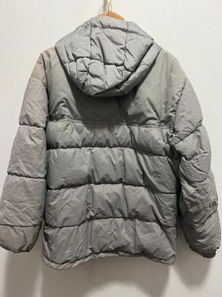 Piumino Nike Grigio con Cappuccio Uomo L