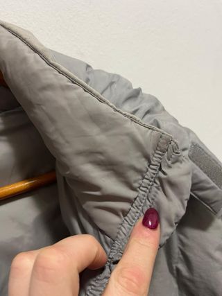 Piumino Nike Grigio con Cappuccio Uomo L